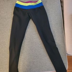 Black leggings. HARD TAIL, black XS